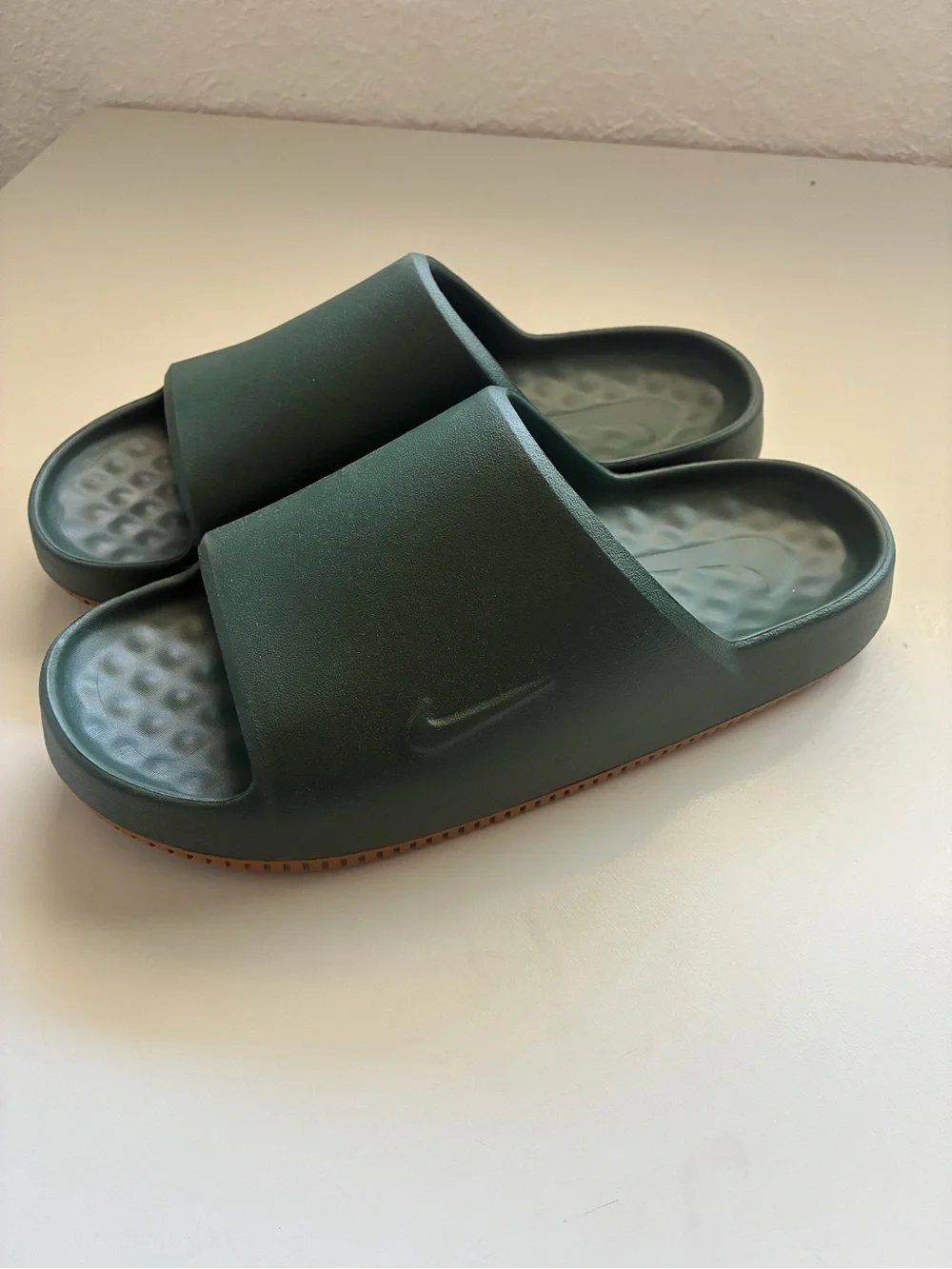 Nike Forest Green Slide Sandals